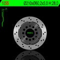 Disco de freno NG 1055 Ø210 x Ø60.2 x 5 NG BRAKE DISC 1055