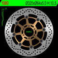 Disco de freno NG 1060 Ø320 x Ø64 x 5 NG BRAKE DISC 1060