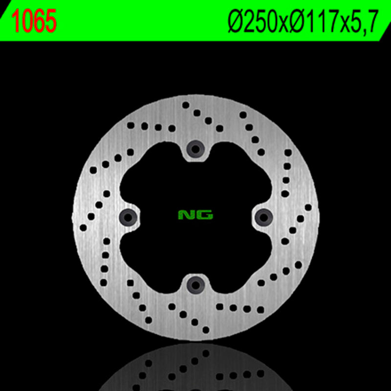 Disco de freno NG 1065 Ø250 x Ø117 x 5.75 NG BRAKE DISC 1065