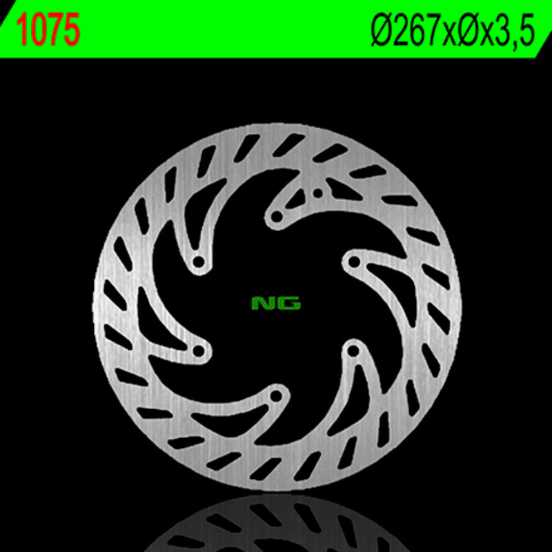 Disco de freno NG 1075 Ø267 x Ø114 x 3.5 NG BRAKE DISC 1075