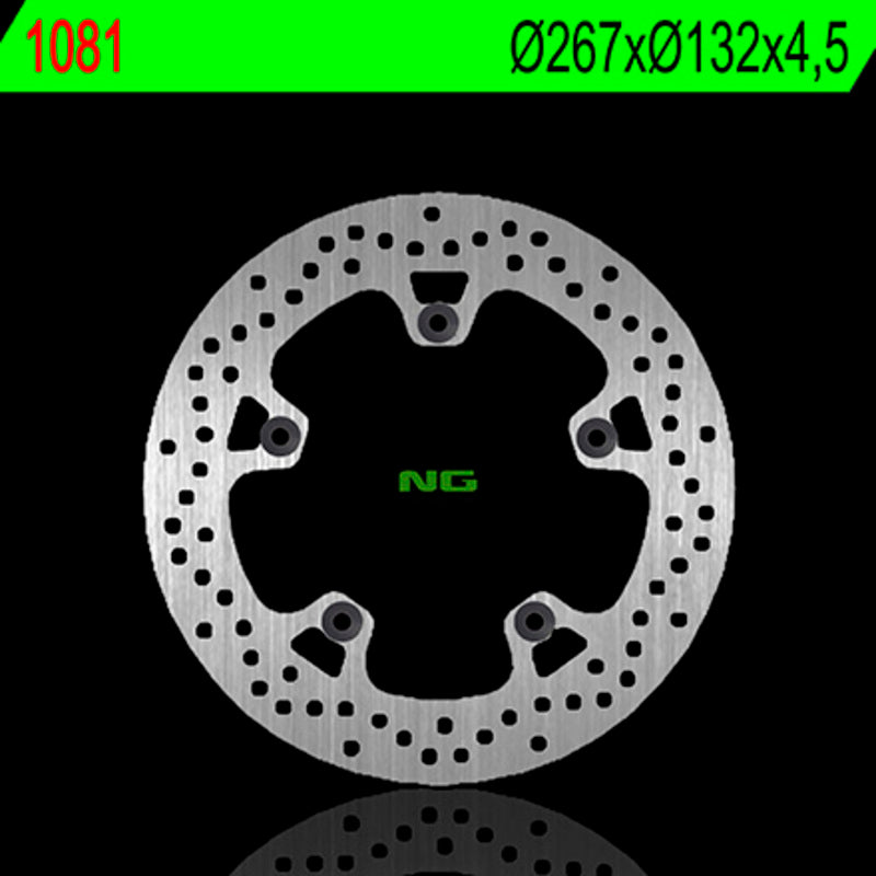 Disco de freno NG 1081 Ø267 x Ø132 x 4.5 NG BRAKE DISC 1081