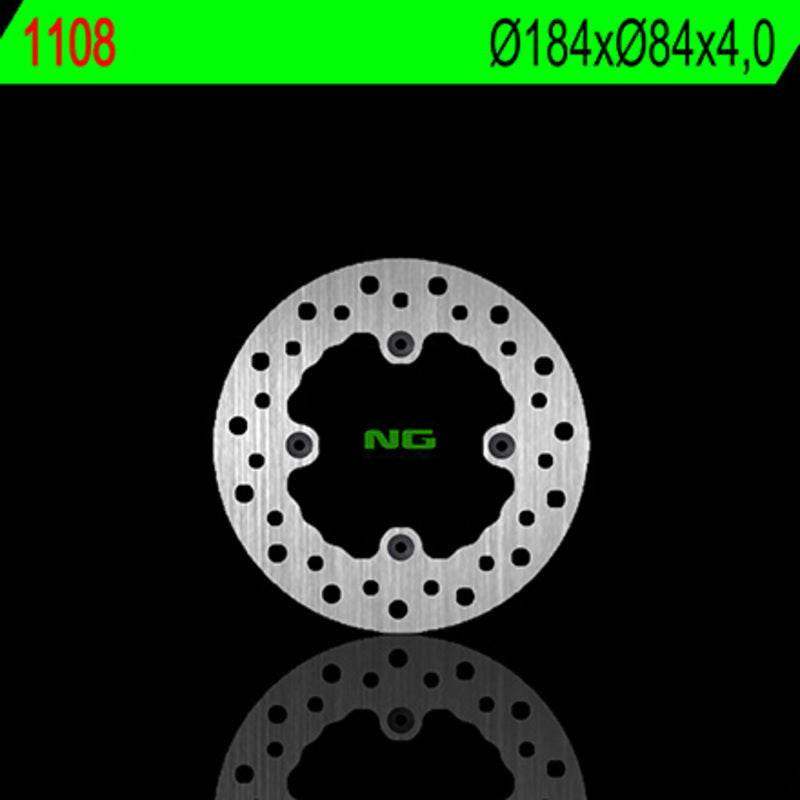 Disco de freno NG 1108 Ø184 x Ø84 x 4 NG BRAKE DISC 1108