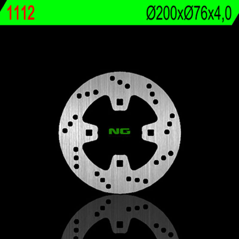 Disco de freno NG 1112 Ø200 x Ø76 x 4 NG BRAKE DISC 1112