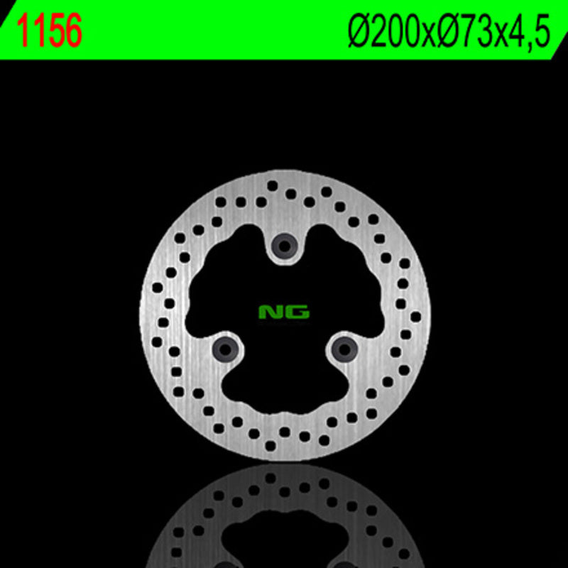 Disco de freno NG 1156 Ø200 x Ø73 x 5 NG BRAKE DISC 1156