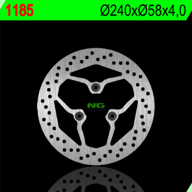Disco de freno NG 1185 Ø240 x Ø58 x 4 NG BRAKE DISC 1185
