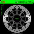 Disco de freno NG 1213 Ø310 x Ø80 x 5 NG BRAKE DISC 1213