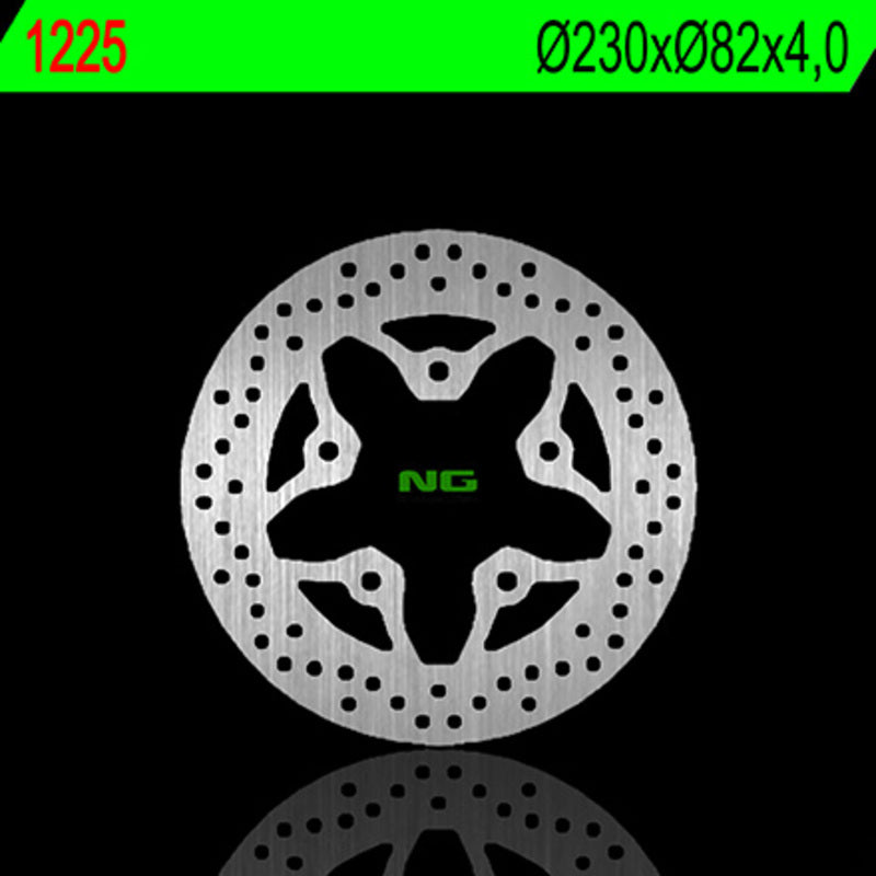 Disco de freno NG 1225 Ø230 x Ø82 x 4 NG BRAKE DISC 1225