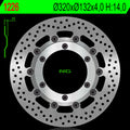 Disco de freno NG 1226 Ø320 x Ø132 x 4 NG BRAKE DISC 1226