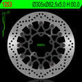 Disco de freno NG 1253 Ø305 x Ø82.5 x 5 NG BRAKE DISC 1253
