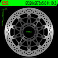 Disco de freno NG 1258 Ø320 x Ø78 x 5 NG BRAKE DISC 1258