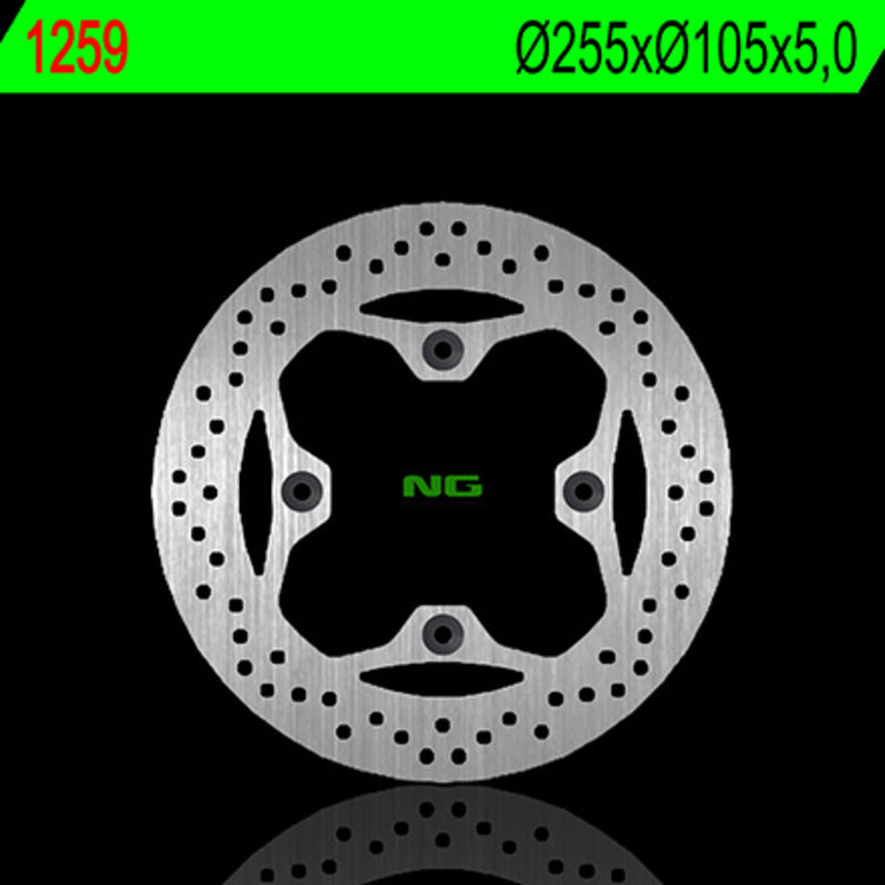 Disco de freno NG 1259 Ø255 x Ø105 x 5 NG BRAKE DISC 1259