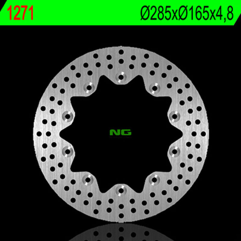 Disco de freno NG 1271 Ø285 x Ø165 x 4.8 NG BRAKE DISC 1271