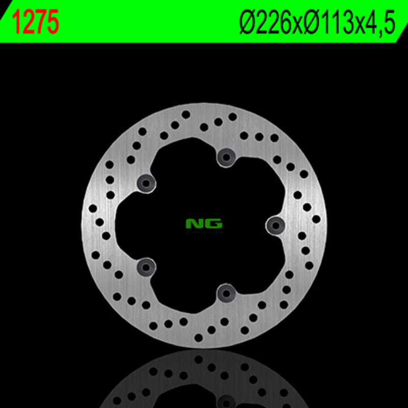 Disco de freno NG 1275 Ø226 x Ø113 x 4.5 NG BRAKE DISC 1275