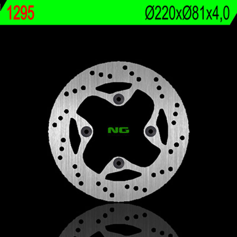 Disco de freno NG 1295 Ø220 x Ø81 x 4 NG BRAKE DISC 1295