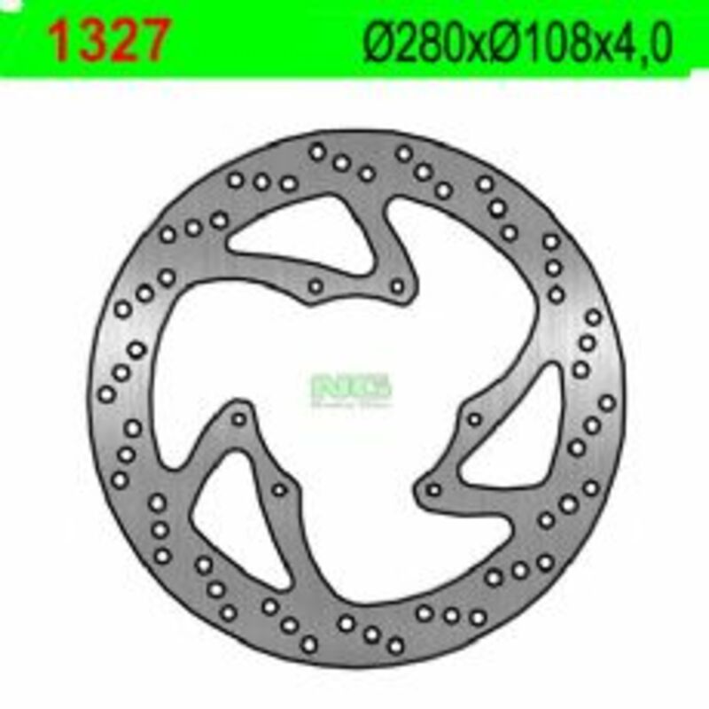 Disco de freno NG 1327 Ø280 x Ø108 x 4 NG BRAKE DISC 1327