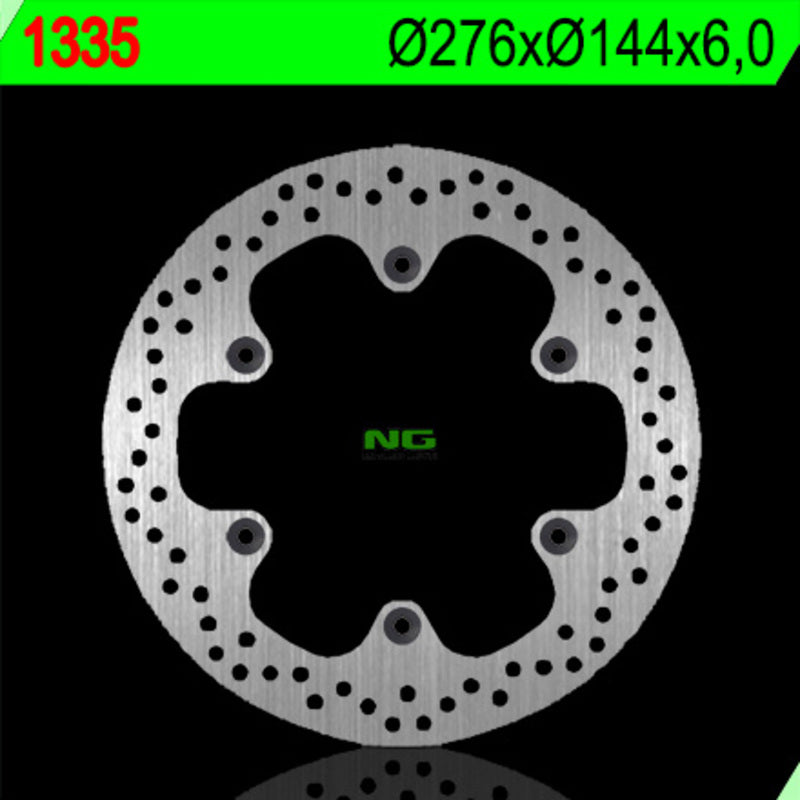 Disco de freno NG 1335 Ø276 x Ø144 x 6 NG BRAKE DISC 1335