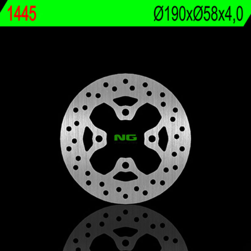 Disco de freno NG 1445 Ø190 x Ø58 x 4 NG BRAKE DISC 1445