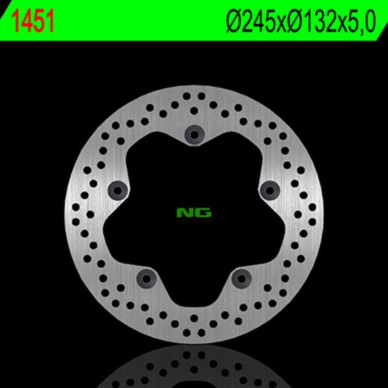 Disco de freno NG 1451 Ø298 x Ø132 x 5 NG BRAKE DISC 1451
