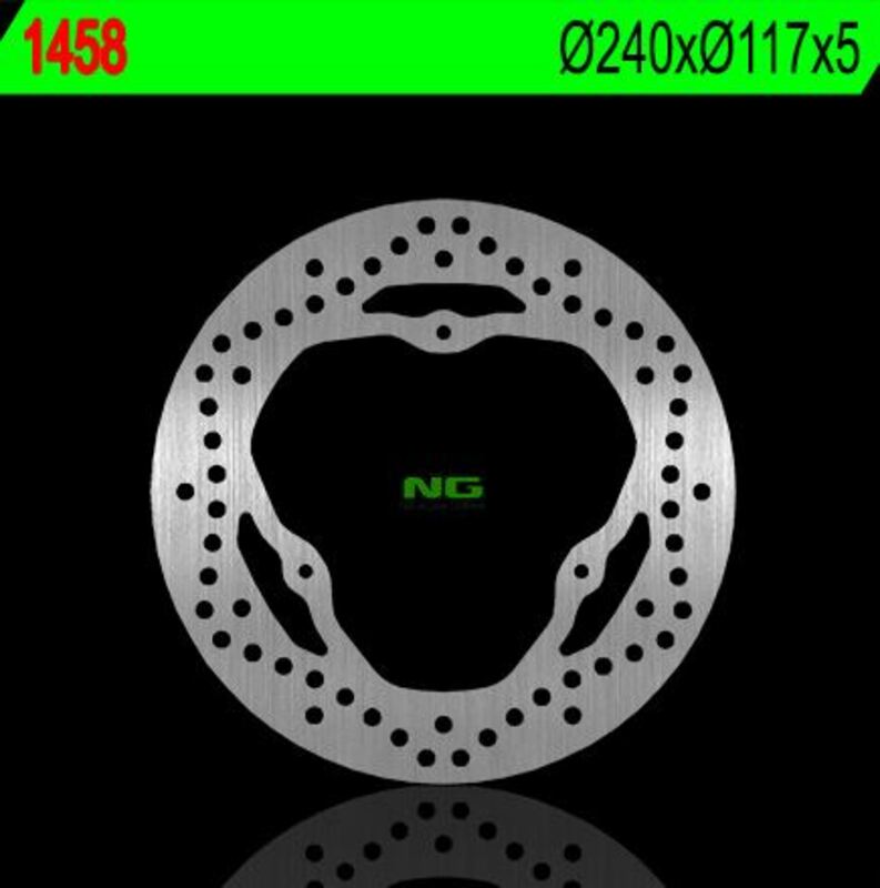 Disco de freno NG 1458 Ø240 x Ø117 x 5 NG BRAKE DISC 1458