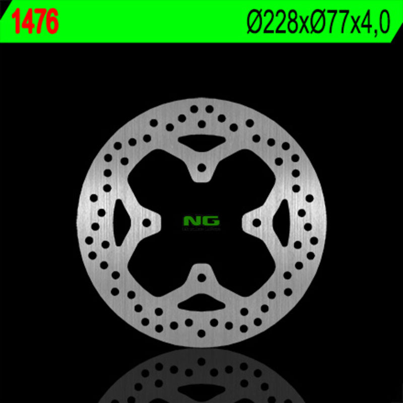 Disco de freno NG 1476 Ø228 x Ø77 x 4 NG BRAKE DISC 1476
