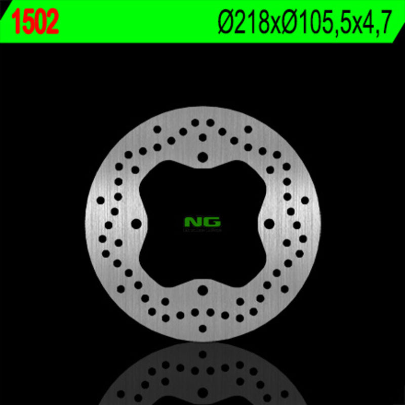 Disco de freno NG 1502 218 x 105,5 x 4,75 NG BRAKE DISC 1502