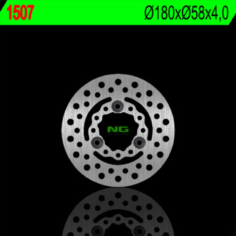 Disco de freno NG 1507 Ø180 x Ø58 x 4 NG BRAKE DISC 1507