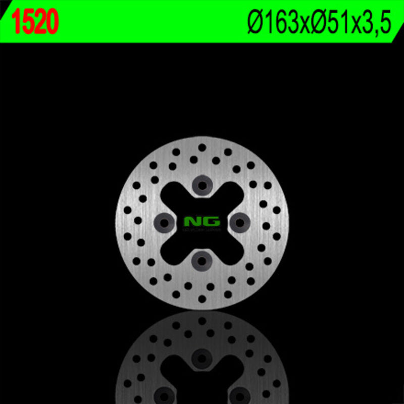 Disco de freno NG 1520 Ø163 x Ø51 x 3,5 NG BRAKE DISC 1520