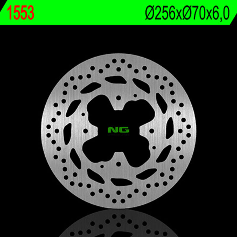 Disco de freno NG 1553 256 x 70 x 6,0 NG BRAKE DISC 1553