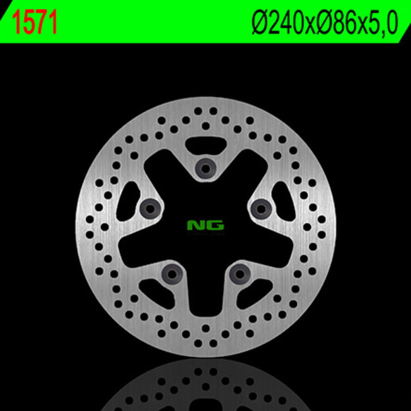 Disco de freno NG 1571 240 x 86 x 5,0 NG BRAKE DISC 1571