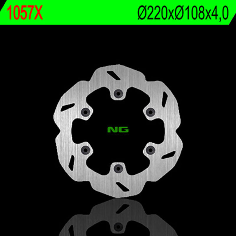 Disco de freno NG BRAKES ondulado 1057X Ø220 x Ø108 x 4 NG BRAKE DISC 1057X