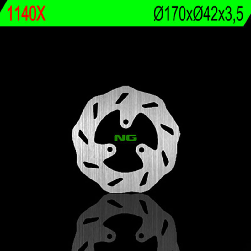 Disco de freno NG BRAKES ondulado 1140X Ø170 x Ø42 x 3.5 NG BRAKE DISC 1140X