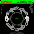 Disco de freno flotante Oversize NG BRAKES 1254XBH Ø270 x Ø127 x 3 NG BRAKE DISC 1254XBH