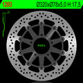Disco de freno NG 1260G Ø320 x Ø78 x 5 Triumph NG BRAKE DISC 1260G
