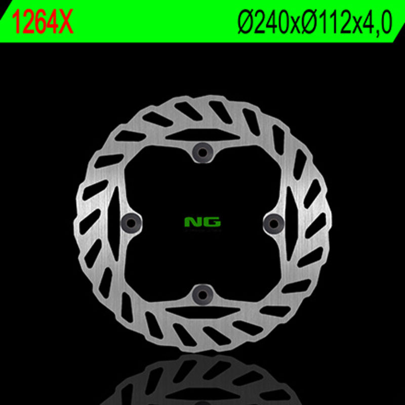 Disco de freno NG BRAKES ondulado1264X Ø240 x Ø112.2 x 4 NG BRAKE DISC 1264X