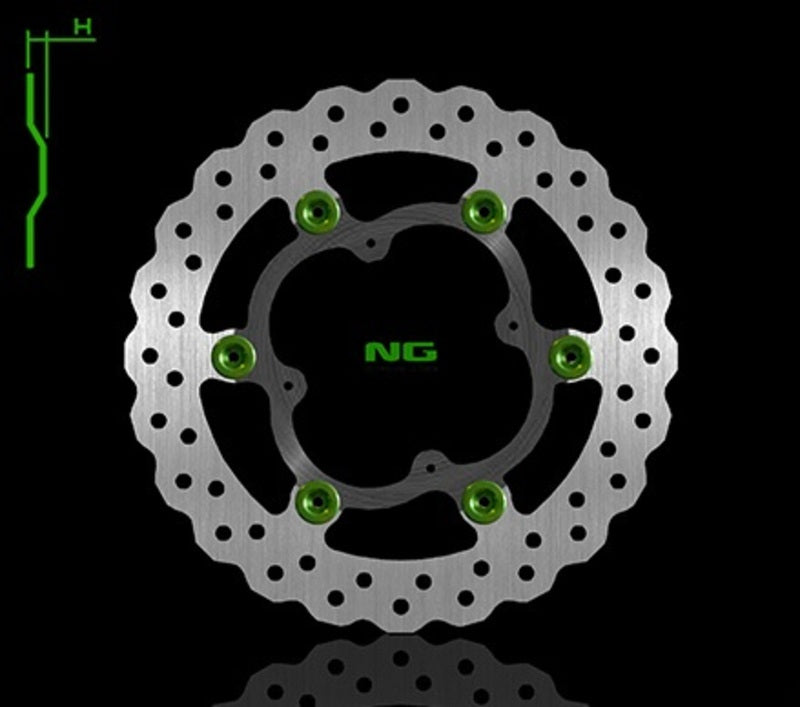 Disco de freno NG BRAKES 1324X 259,5 x 95 x 3,0 NG BRAKE DISC 1324X