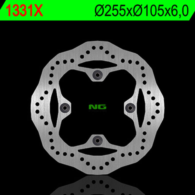 Disco de freno NG BRAKES ondulado1331X Ø255 x Ø105 x 6 NG BRAKE DISC 1331X