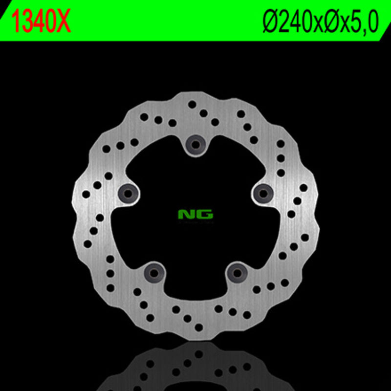 Disco de freno NG BRAKES ondulado1340X Ø240 x Ø- x 4,5 NG BRAKE DISC 1340X