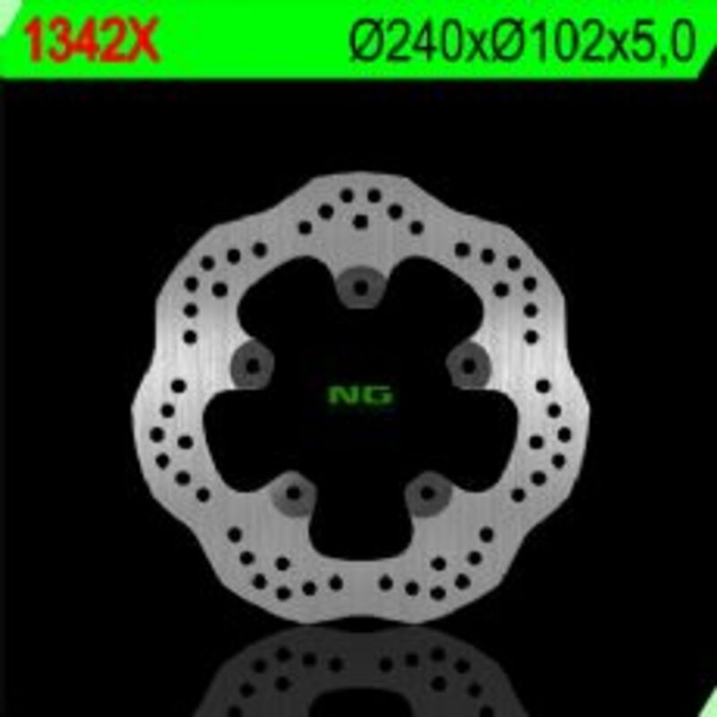 Disco de freno NG BRAKES ondulado1342X Ø240 x Ø102 x 5 NG BRAKE DISC 1342X