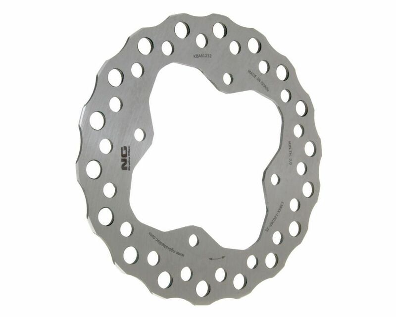 Disco de freno NG BRAKES ondulado 1384x Ø202 x Ø95 x 3,5 NG BRAKE DISC 1384X