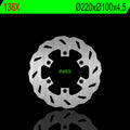 Disco de freno NG BRAKES ondulado 138X Ø220 x Ø100 x 4.5 NG BRAKE DISC 138X