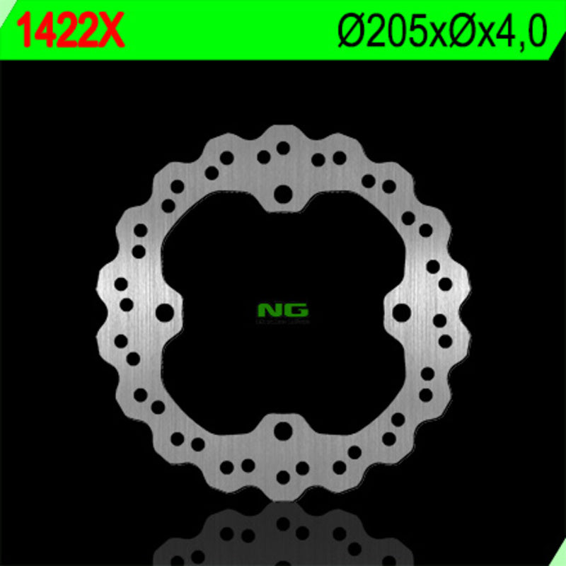 Disco de freno NG BRAKES ondulado 1422X Ø245 x Ø134,5 x 5 NG BRAKE DISC 1422X
