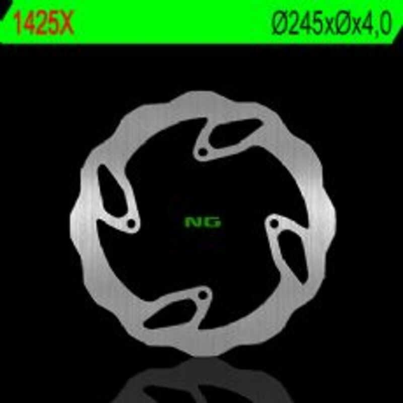 Disco de freno NG BRAKES ondulado 1425X Ø245 x Ø- x 4 NG BRAKE DISC 1425X