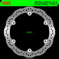 Disco de freno NG BRAKES 1484X Ø320 x Ø211 x 5.0 NG BRAKE DISC 1484X