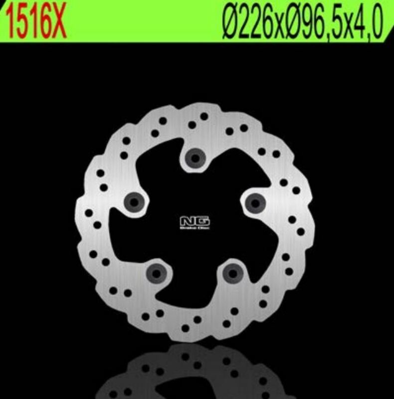 Disco de freno NG BRAKES 1516X 226 x 96,5 x 4,0 NG BRAKE DISC 1516X