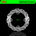 Disco de freno NG BRAKES 1586X 240 x 122 x 4,0 NG BRAKE DISC 1586X