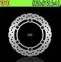 Disco de freno NG BRAKES 1611X 259,5 x 150,5 x 4,0 NG BRAKE DISC 1611X
