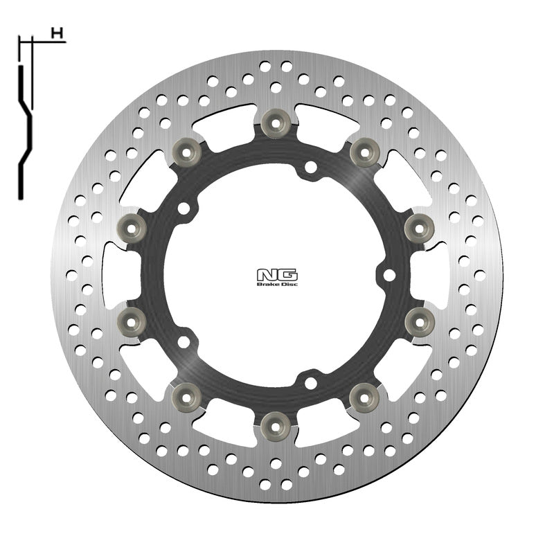 Disco de freno flotante NG 1786G NG BRAKE DISC 1786G