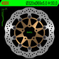 Disco de freno NG BRAKES ondulado 458X Ø320 x Ø69 x 5 NG BRAKE DISC 458X