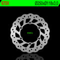 Disco de freno NG BRAKES ondulado 675X Ø250 x Ø118 x 3 NG BRAKE DISC 675X