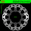 Disco de freno NG BRAKES ondulado 725X Ø320 x Ø127 x 5 NG BRAKE DISC 725X